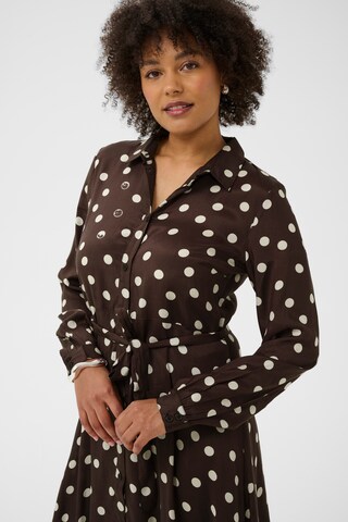 Kaffe Kjole 'KAoline' i brun