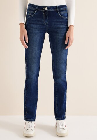 CECIL Regular Jeans in Blue: front