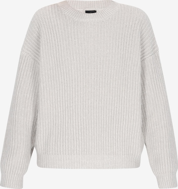 DreiMaster Klassik Pulover | siva barva: sprednja stran
