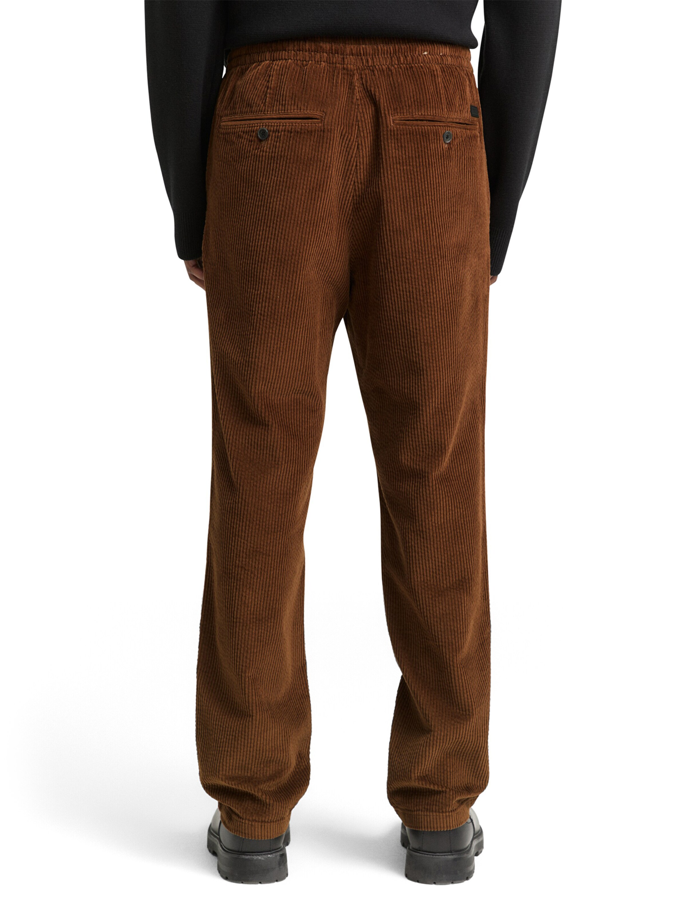 Loosefit Pantaloni chino di TOM TAILOR DENIM in marrone