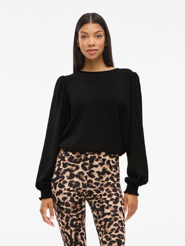 VILA Blouse 'Vimay' in Zwart: voorkant
