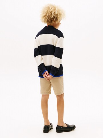 TOMMY HILFIGER Strickjacke in Blau