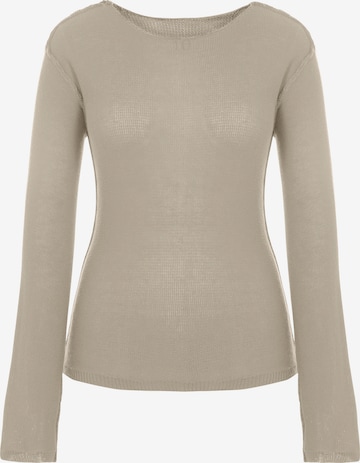 Pulover de la Imily Bela pe verde: față