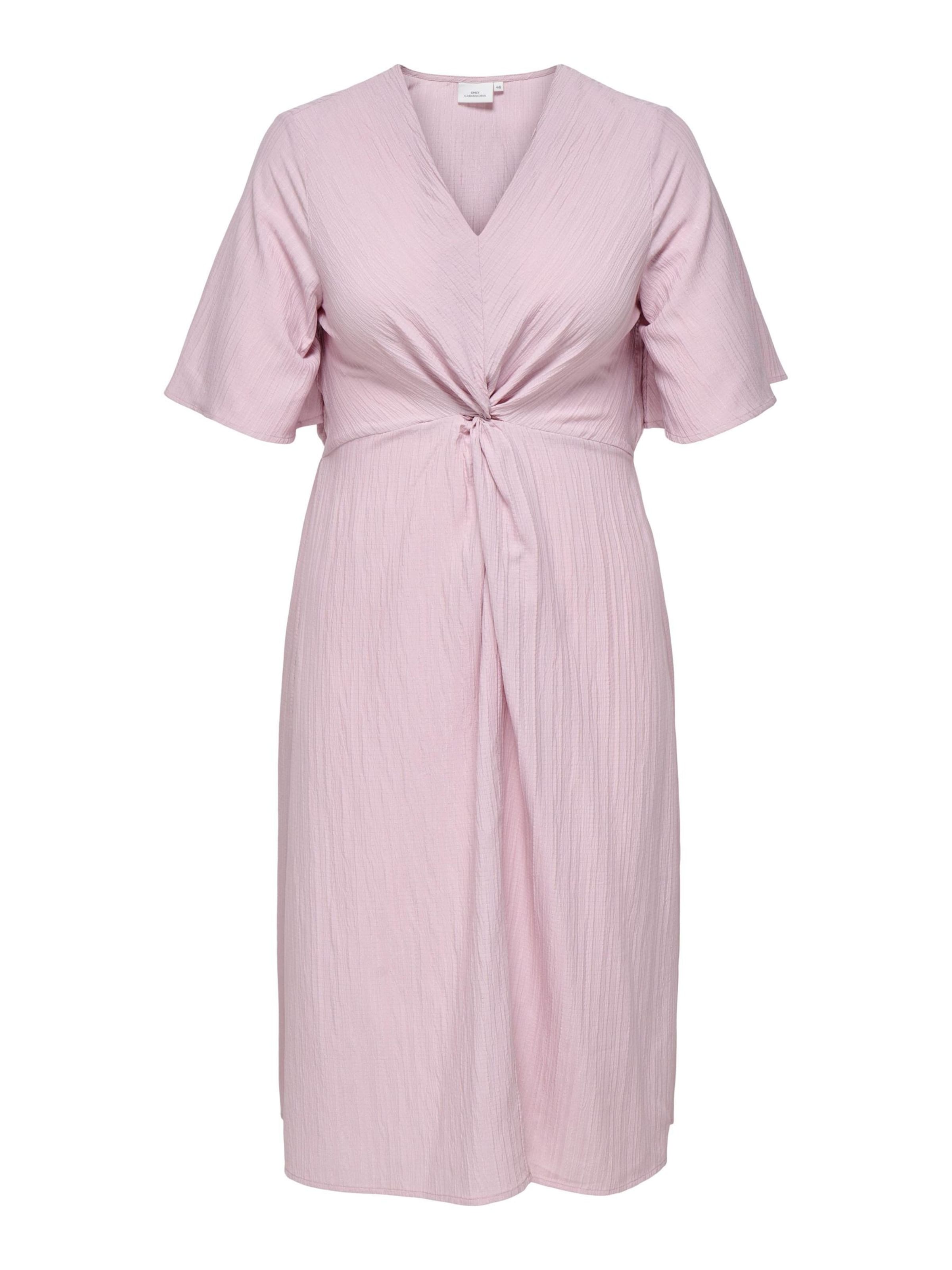 ONLY Carmakoma Kjole 'CARLacia' i pink: forside