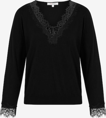 Morgan - Jersey '262-MLACE' en negro: frente