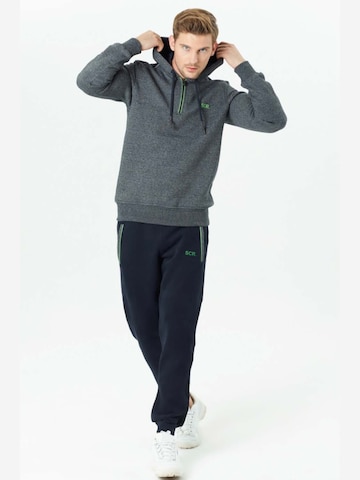 SCR. Sweatshirt 'Omid Hoodie' in Grey