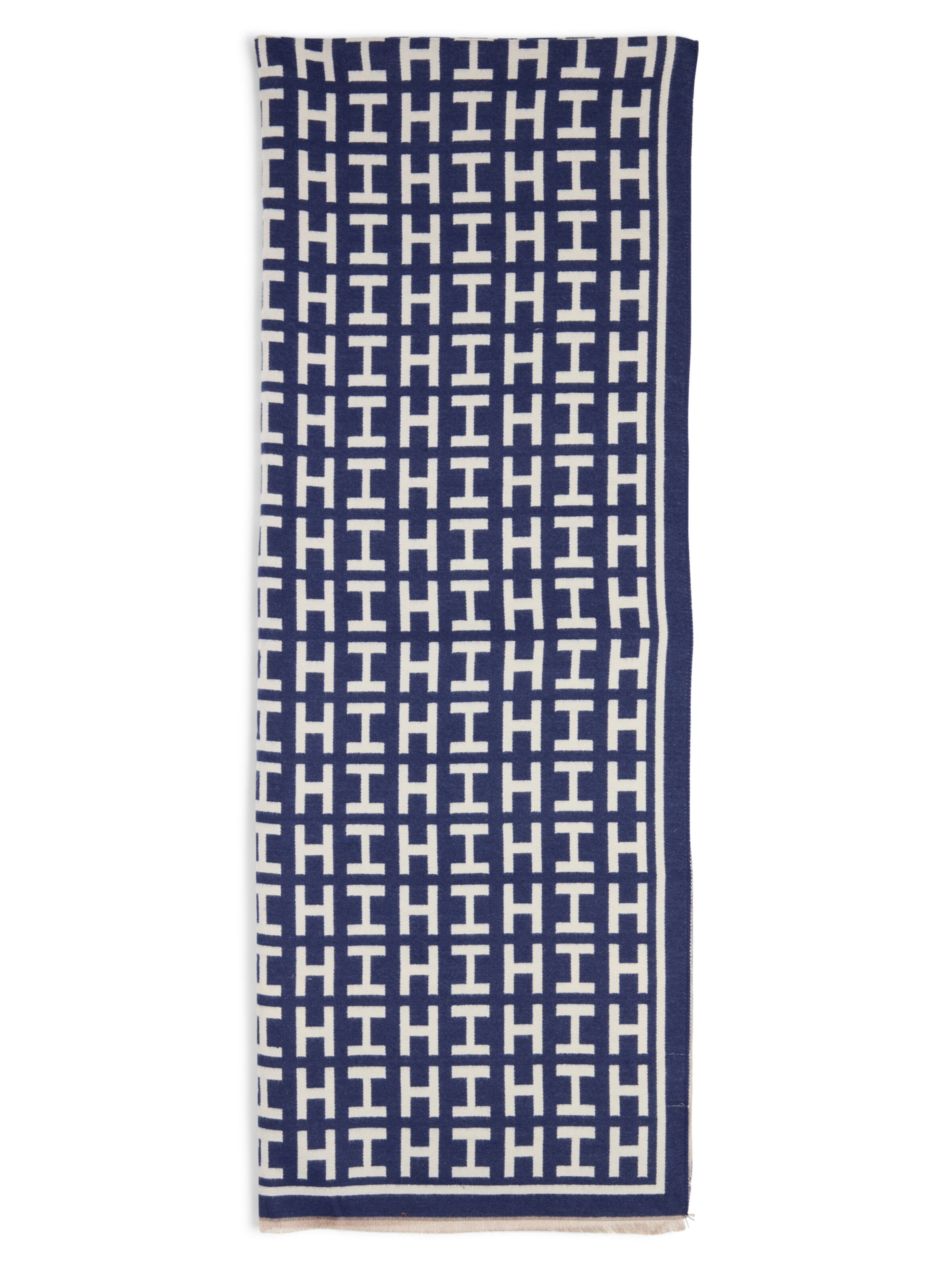 Marie Lund Sjaal in Blauw