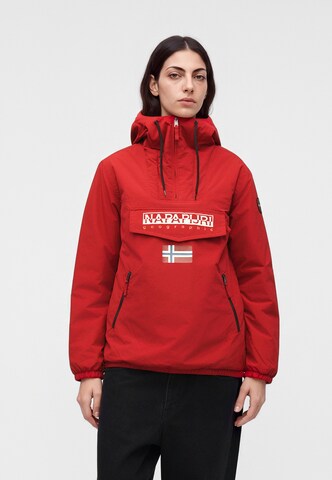 NAPAPIJRI - Chaqueta de entretiempo en rojo: frente
