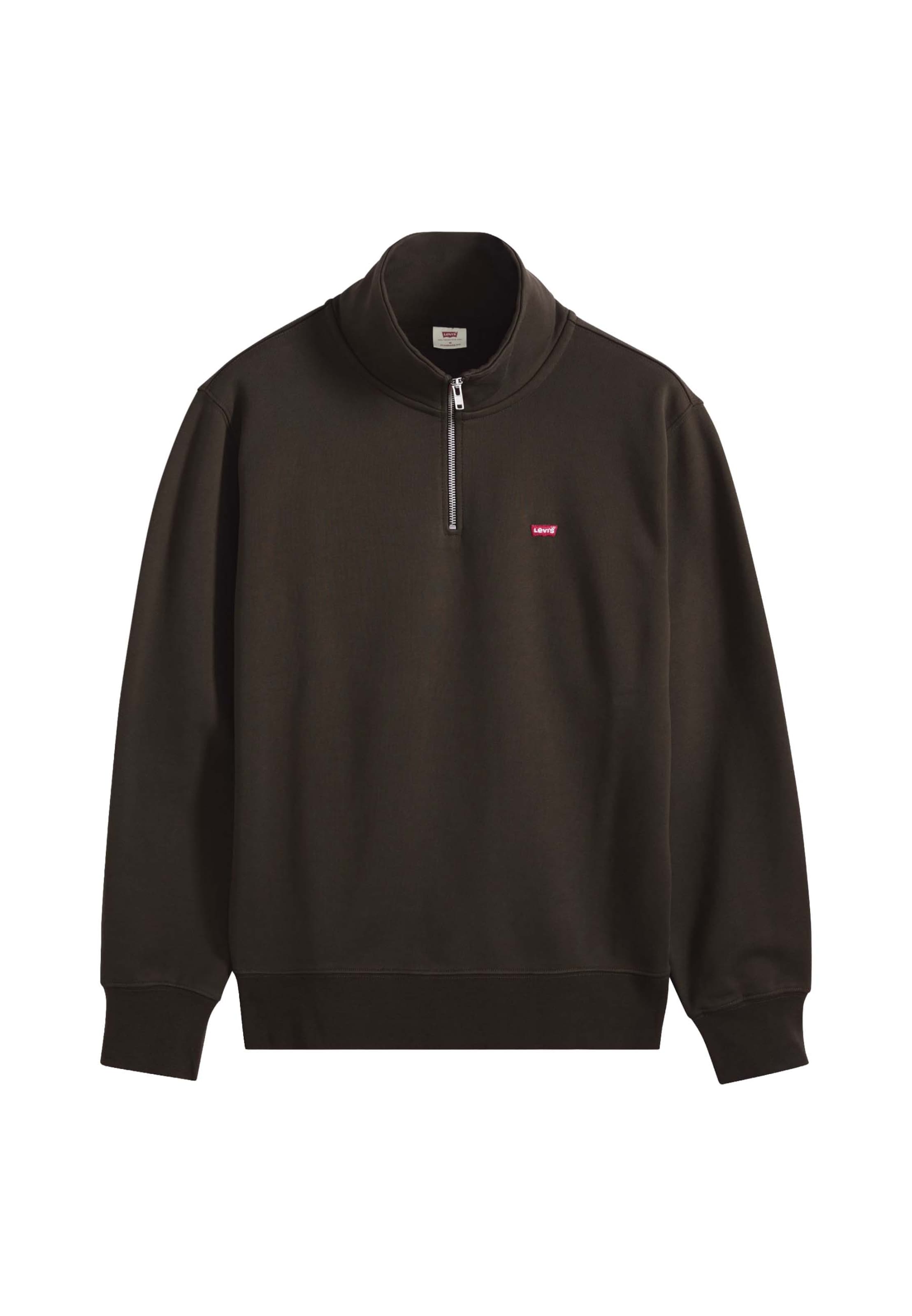 LEVI'S ® Sweatshirt 'ORIGINAL HM' in Grün: Vorderseite