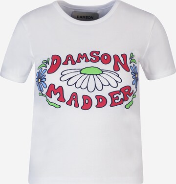 Damson Madder T-Shirt in Weiß: predná strana