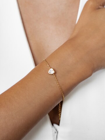 Braccialetto 'Shiny Love' di Hey Happiness in oro