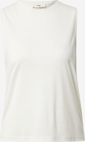 A LOT LESS Top 'Hayden' in White: front