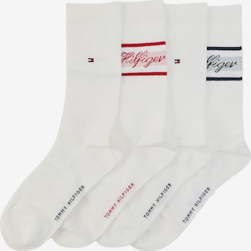 Tommy Hilfiger UnderwearČarape - bijela boja: prednji dio