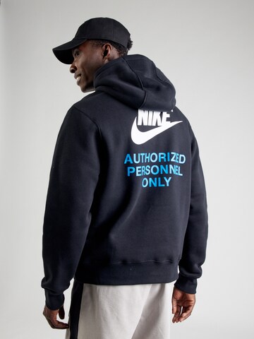 Nike Sportswear Свитшот в Черный: спереди