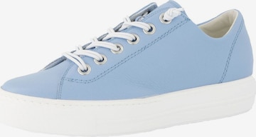 Baskets basses Paul Green en bleu : devant