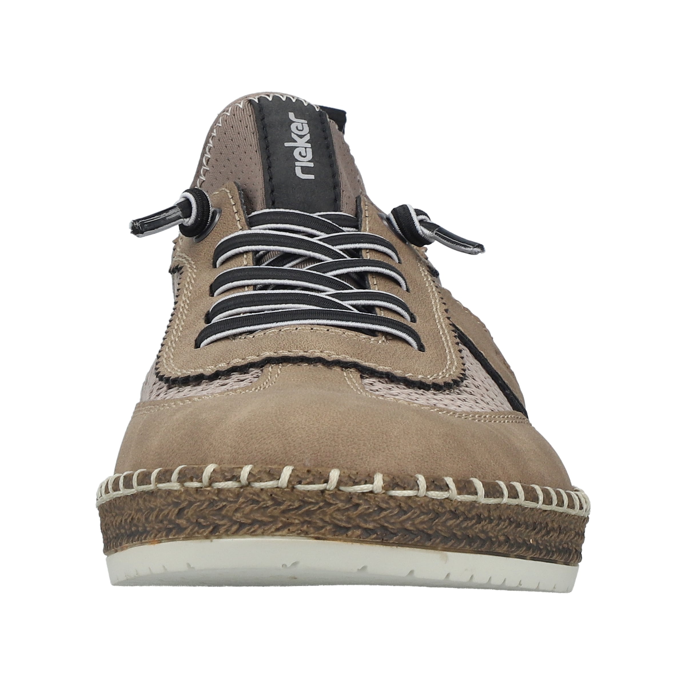 Rieker Schnürschuh in Beige