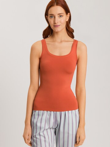 Hanro - Top ' Touch Feeling ' em vermelho: frente