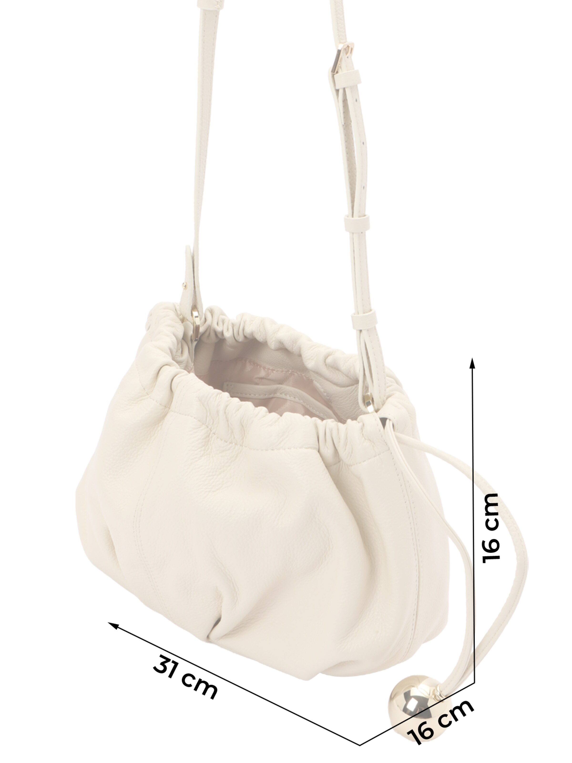 PATRIZIA PEPE Beuteltasche in Weiß