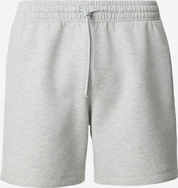 pilka Abercrombie & Fitch Laisvas Kelnės 'NEOKNIT MAX': priekis
