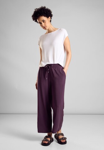 STREET ONE Loosefit Hose in Lila