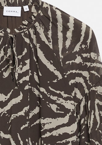 COMMA Kleid in Braun
