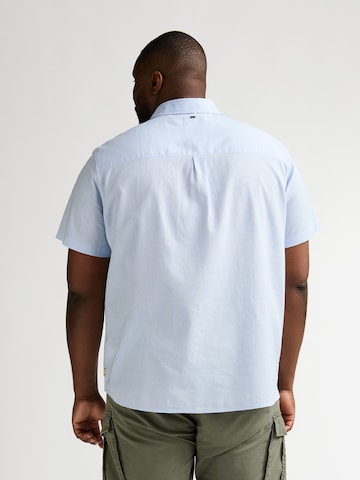 Fit confort Chemise Petrol Industries en bleu