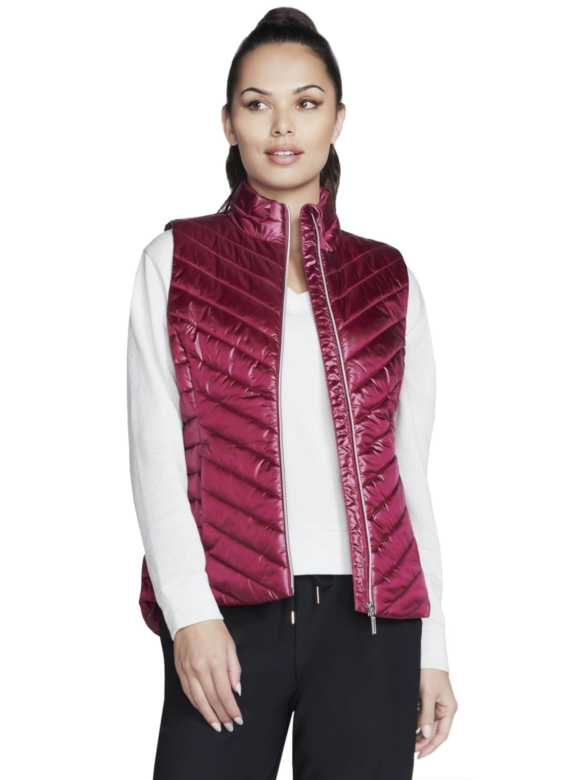 SKECHERS Vest 'Skechers GO Shield Shine Vest' in Pink: front