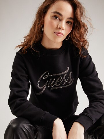 GUESS Sweatshirt in Schwarz