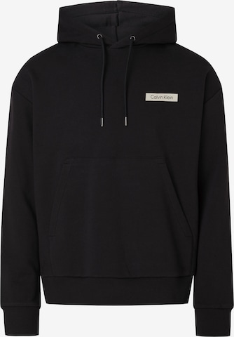 Calvin Klein Sweatshirt in Zwart: voorkant