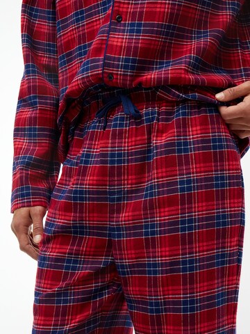TOMMY HILFIGER Pyjama lang in Rood