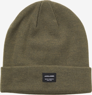 JACK & JONES Шапка 'DNA' в зелено: отпред