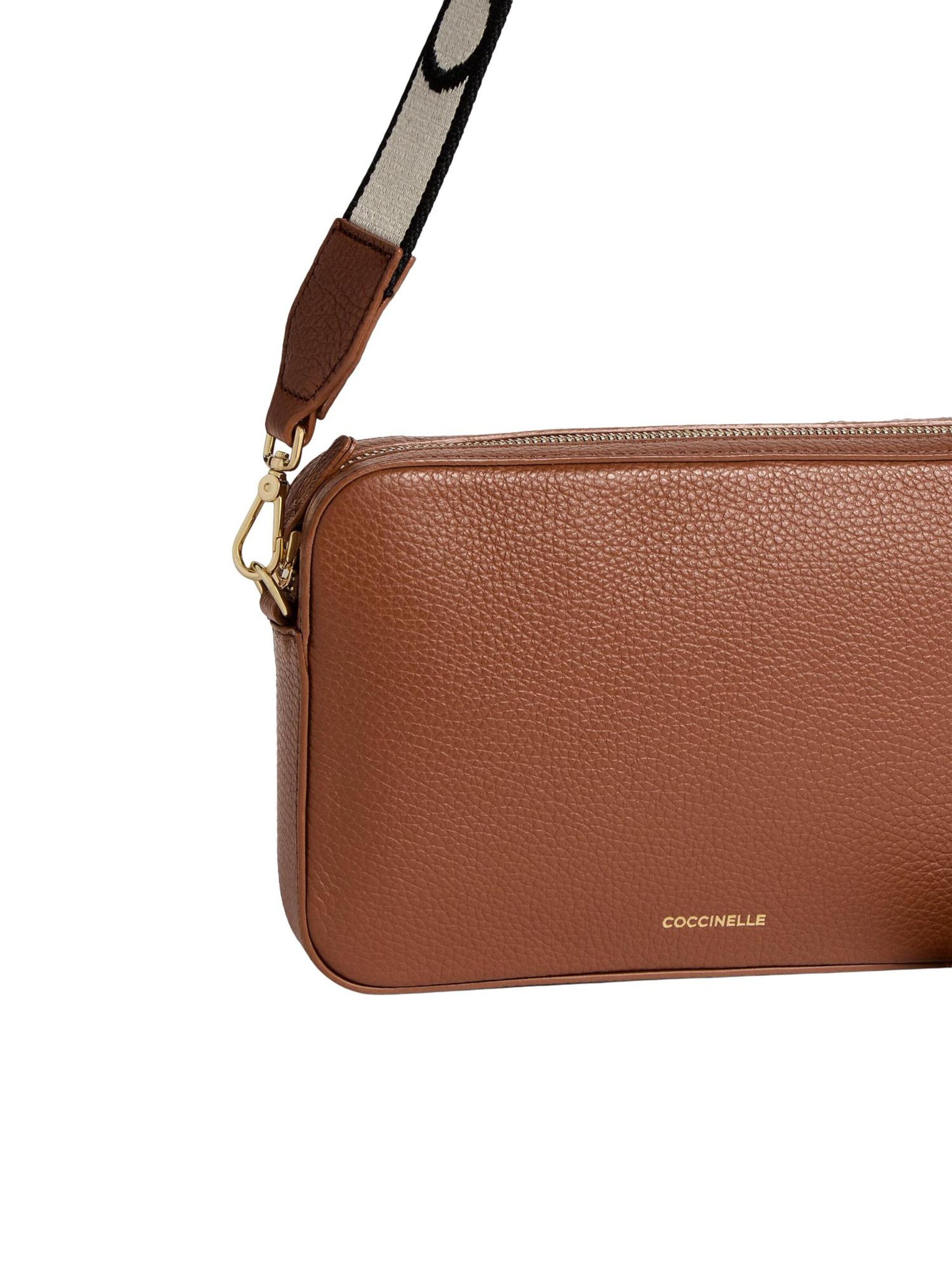 Coccinelle Shoulder bag 'Tebe' in Brown