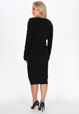 faina Knit dress 'Fashion Look' in Black