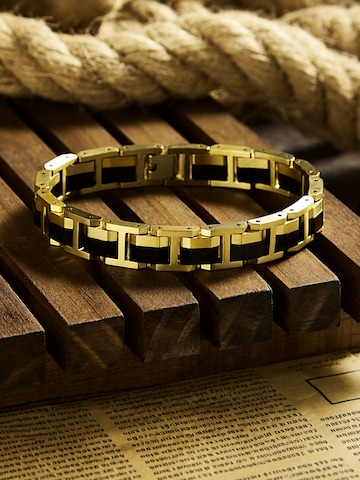 Holzwerk Bracelet 'STAFSEE' in Gold