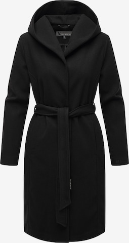 Manteau mi-saison 'Kailii 16' MARIKOO en noir : devant