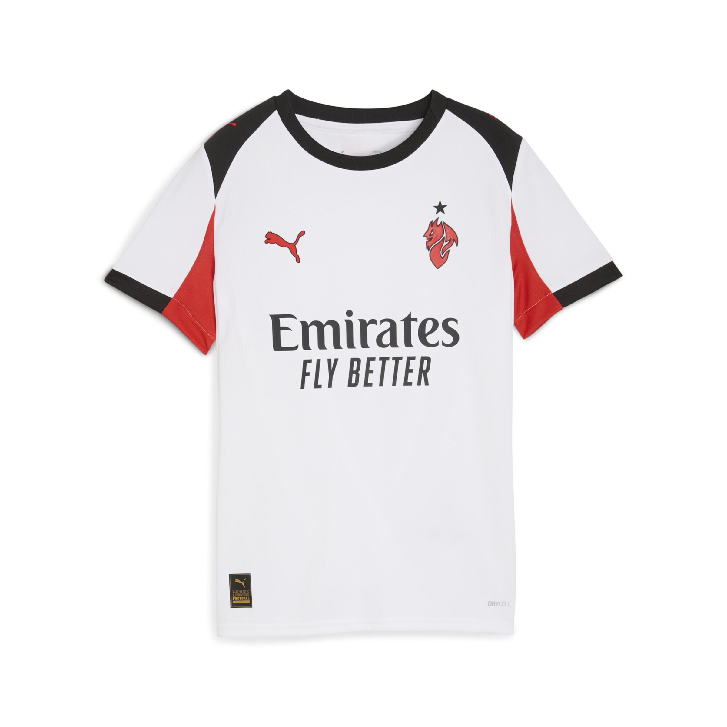 PUMA Performance shirt 'AC Milan 25/26' in White: front