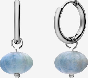 Lucardi Oorbellen 'Münze' in Gemengde kleuren: voorkant