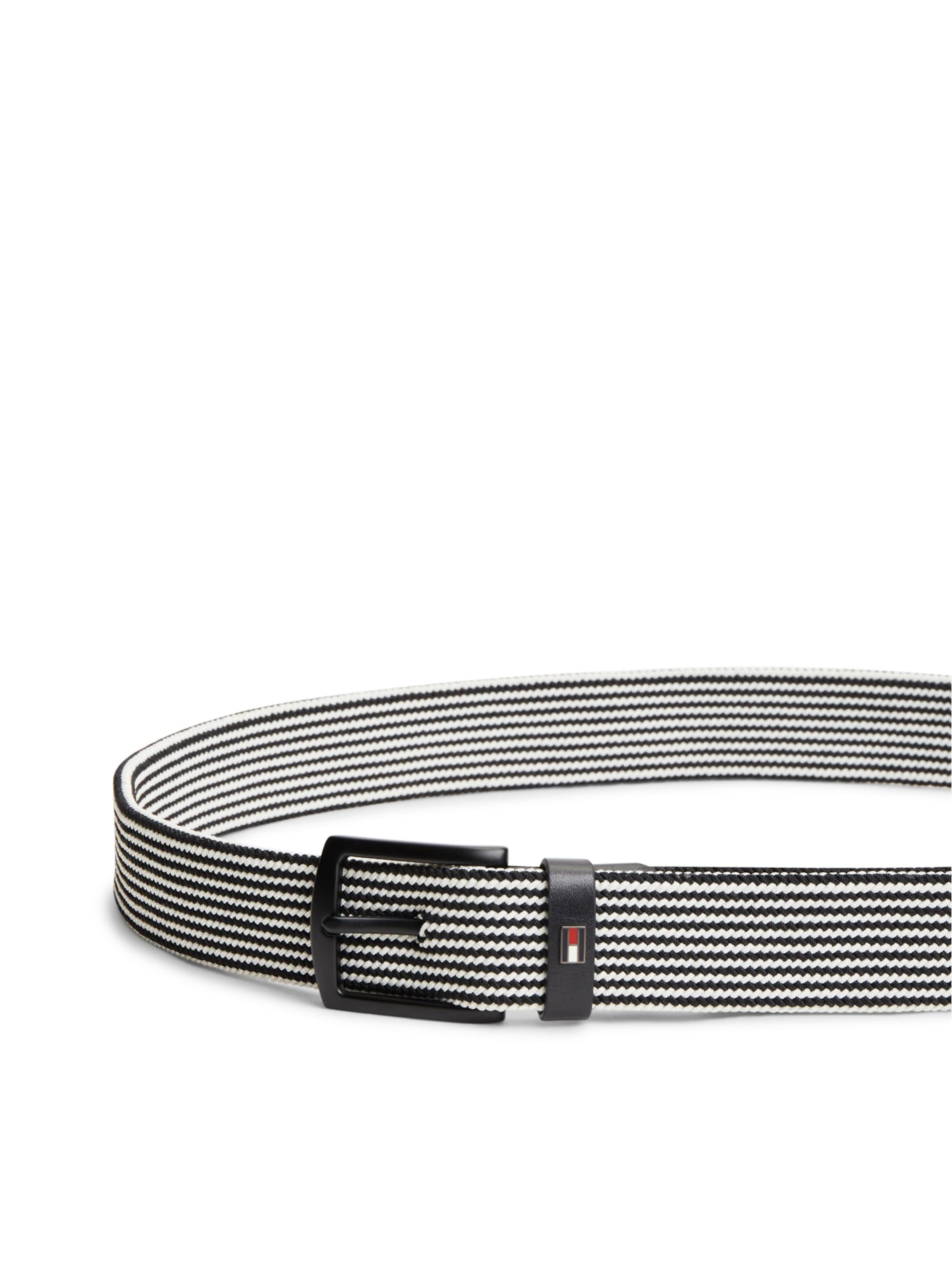 TOMMY HILFIGER Belt 'DENTON' in White