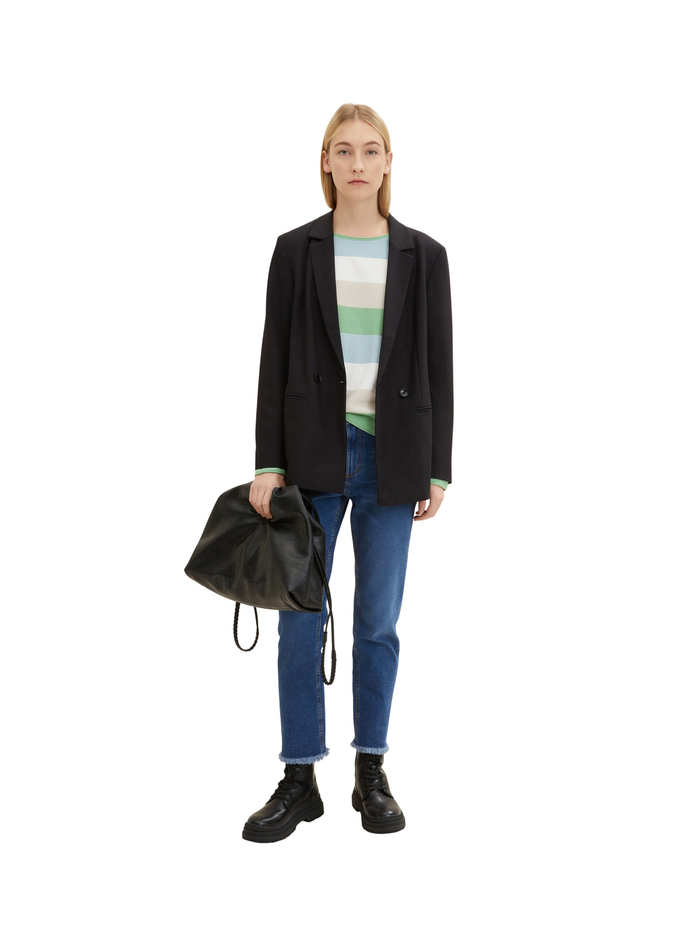 TOM TAILOR - Pullover em azul