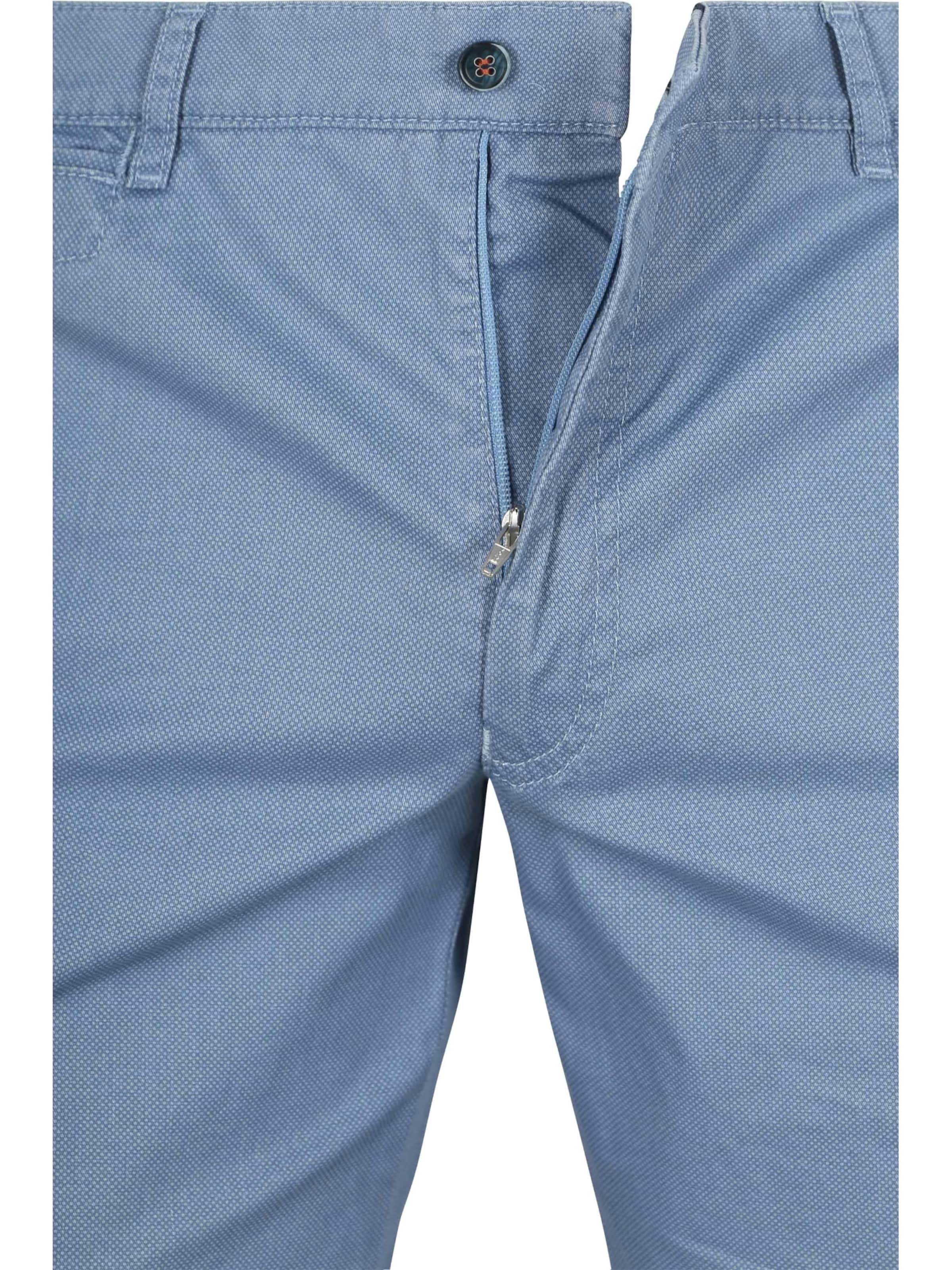 Suitable Slimfit Chino 'Plato' in Blauw