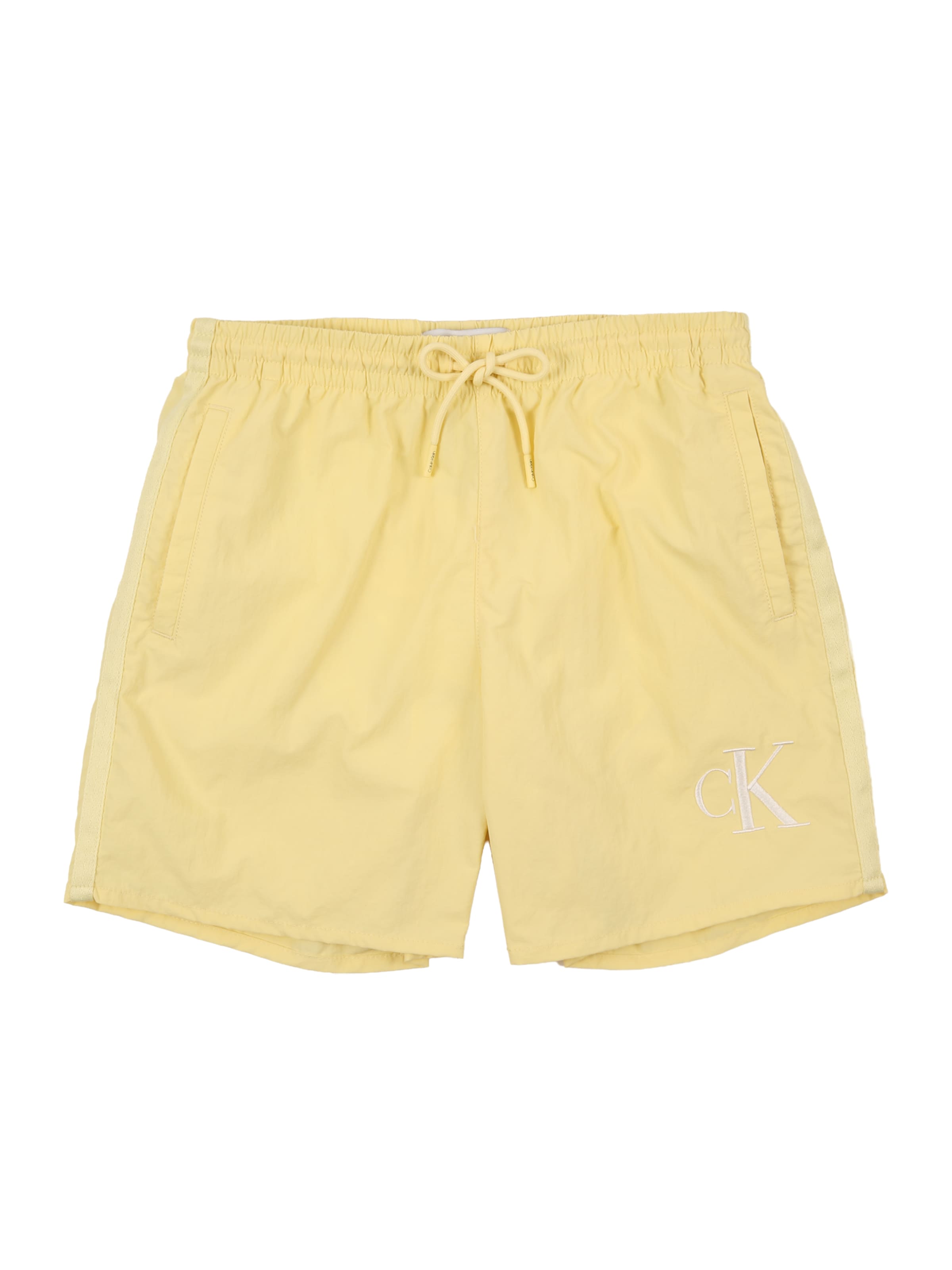 Calvin Klein Swimwear Badeshorts in Gelb: Vorderseite