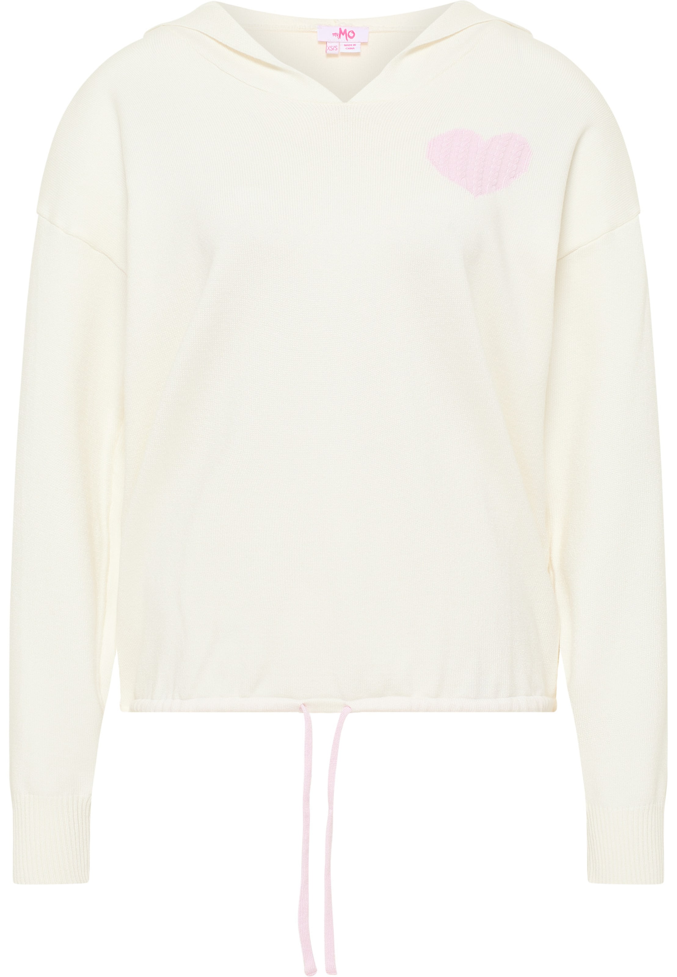 MYMOPulover 'Nolie' - bijela boja: prednji dio