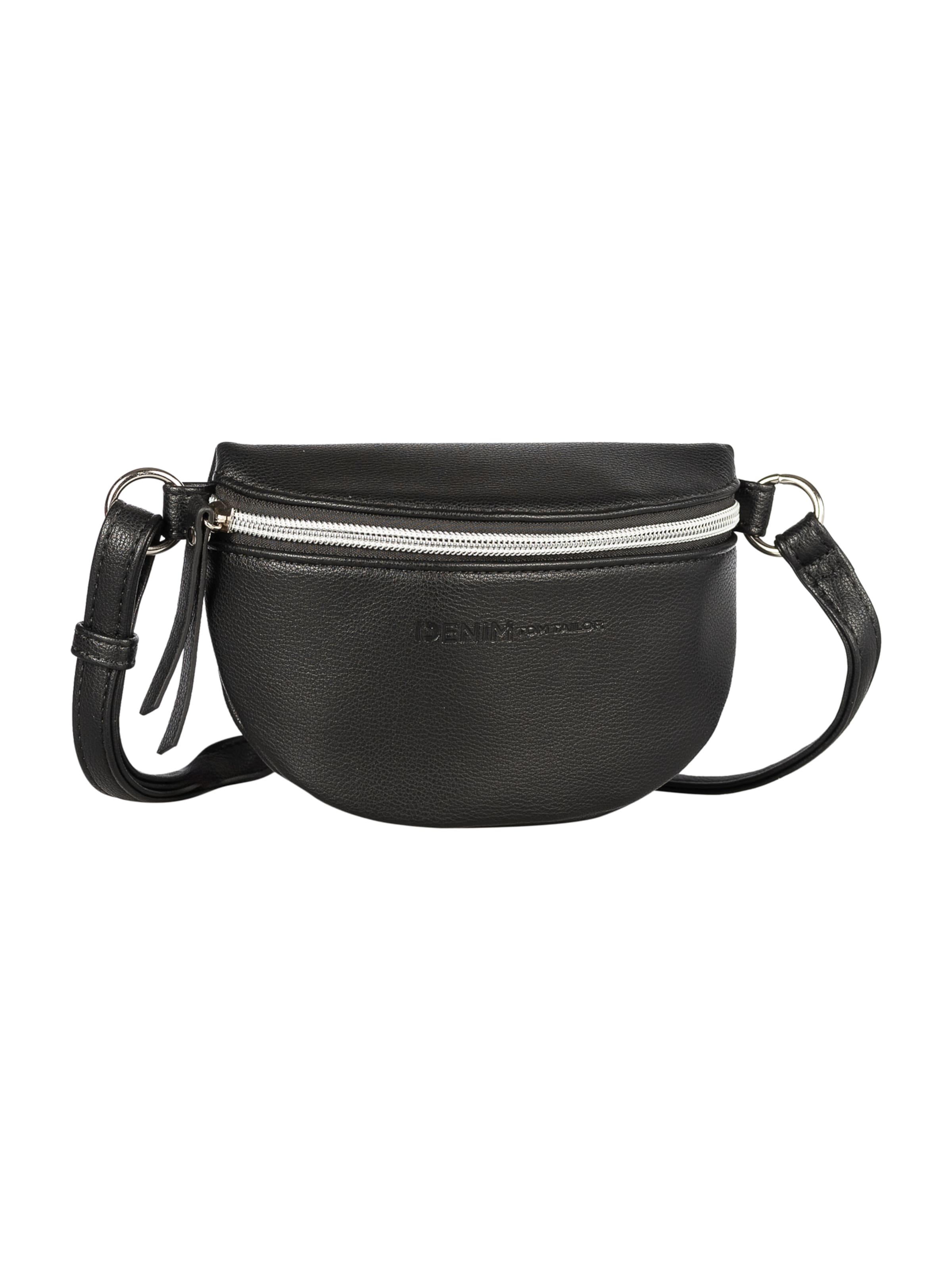 TOM TAILOR DENIM Heuptas &#x27;Rosie&#x27; in Zwart: voorkant