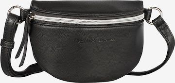 TOM TAILOR DENIM Vyölaukku 'Rosie' värissä musta: etupuoli