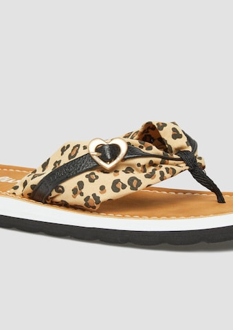 s.Oliver Teenslipper in Beige