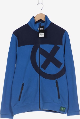 CHIEMSEE Sweatshirt & Zip-Up Hoodie in M in Blue: front