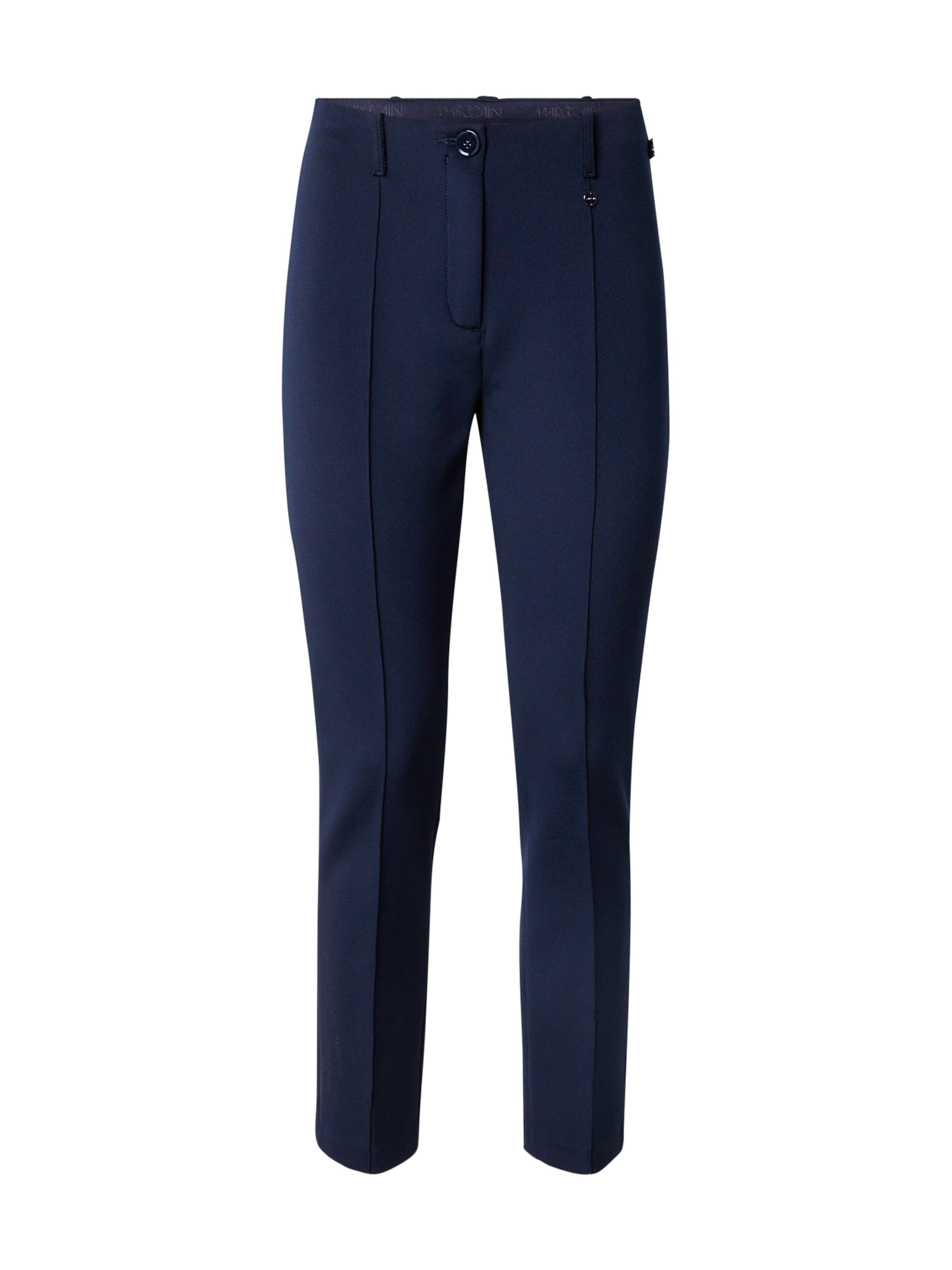 Marc Cain Slimfit Παντελόνι σε μπλε: μπροστά