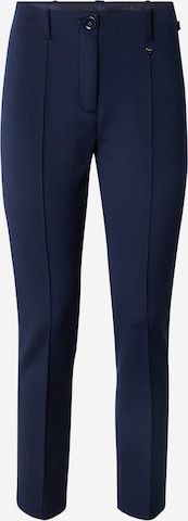 mėlyna Marc Cain Prigludęs Kelnės: priekis