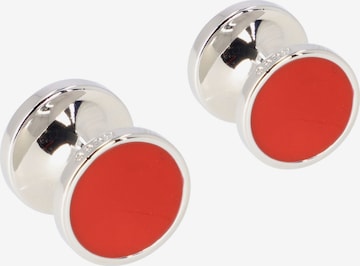 HUGO Cufflinks in Red: front