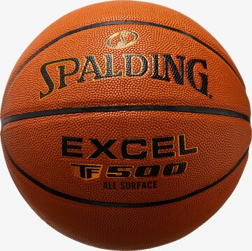SPALDING Ball 'Excel TF-500' in Brown: front